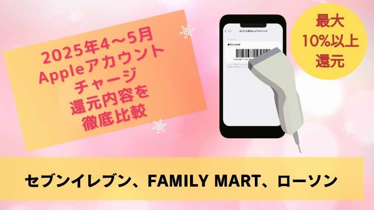 Appleアカウントチャージ