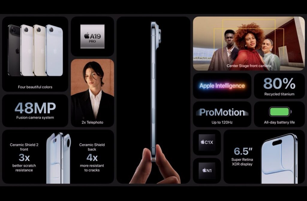 iPhone Air機能一覧
