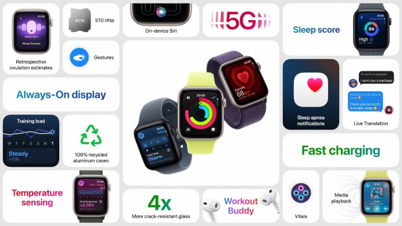 AppleWatchSE機能一覧